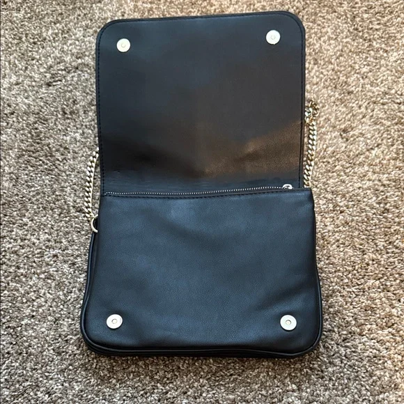 Zara Black Geometric Shoulder Bag - Picture 3 of 4